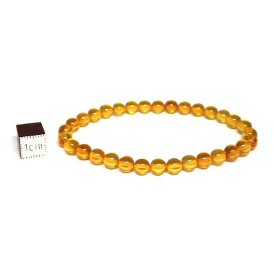Ambre de la Baltique Cognac Bracelet Boule