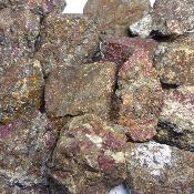 Chalcopyrite Pierre Brute