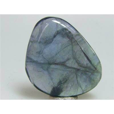 Fluorine Bleue Pierre Plate