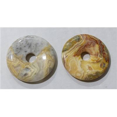 Agate Crazy Lace Donut