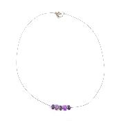 Sugilite Collier Disque 04247