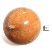 Pierre de Lune Orange Boule 04552