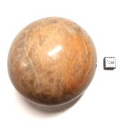 Pierre de Lune Orange Boule 04554