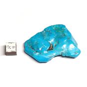 Turquoise de Chine Plaque 04930