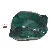 Malachite Morceau Poli n° 05349