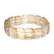 Cristal Rutile Bracelet Carré 05925