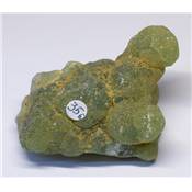 Préhnite sur Epidote Pierre Brute 12358