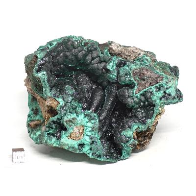Malachite Fibreuse Pierre Brute n° 15261