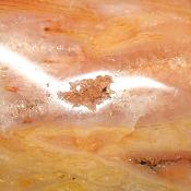 Cornaline chauffée coeur 15481