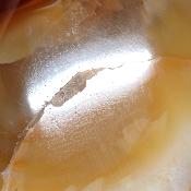 Cornaline chauffée coeur 15482