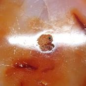 Cornaline chauffée coeur 15484