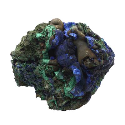 Azurite-Malachite Pierre Brute 18473