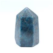 Apatite Bleue Pointe Unique Polie 18703