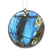 Labradorite Pendentif 19859