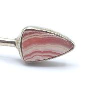 Rhodochrosite Bracelet avec Monture en Argent 19876