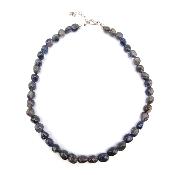 Cordierite Iolite Collier Roulé