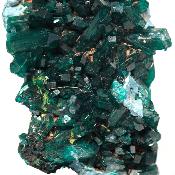 Dioptase Pierre Brute 2323