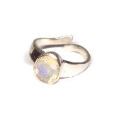 Opale d'Ethiopie Bague en Argent 2504