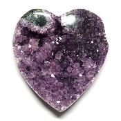 Améthyste d'Uruguay Coeur 2565