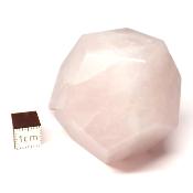 Quartz Rose Dodécaèdre 3018