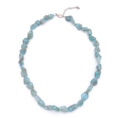 Apatite Bleue Collier Roulé