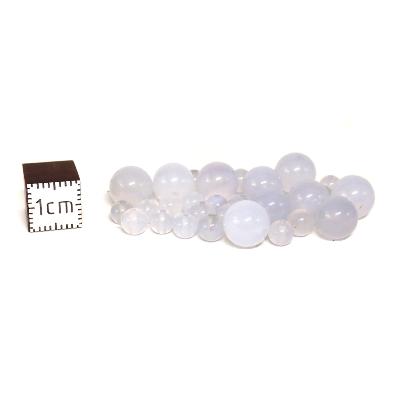 Calcédoine Bleue Perles 