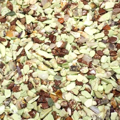 Chrysoprase Citron Mini Pierres Roulées Sachet de 75 grs