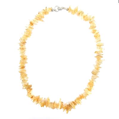 Citrine Chauffée Collier Baroque