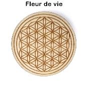 Plaque en bois Aimanté (Magnet)
