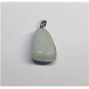 Amazonite du Brésil Pendentif Pierre Roulée