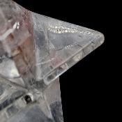 Merkaba en Cristal de Roche 04275