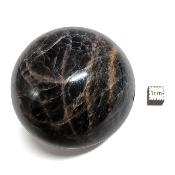 Pierre de Lune Noire Boule 04543