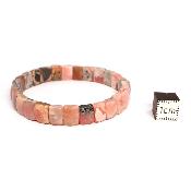 Rhodochrosite Bracelet Carré 04767