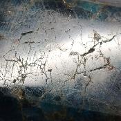 Apatite Bleue - Pointe Unique Polie n° 05757