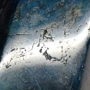 Apatite Bleue - Pointe Unique Polie n° 05774