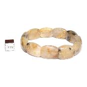 Cristal Rutile Bracelet Carré 05916