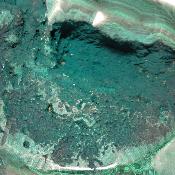 Malachite Morceau Poli n° 05992