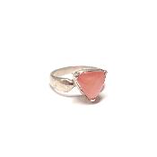 Rhodochrosite Bague en Argent 15067