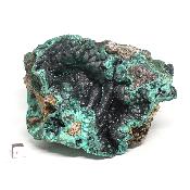 Malachite Fibreuse Pierre Brute n° 15261