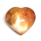 Cornaline chauffée coeur 15482