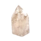Cristal Fumé Pointe Unique Polie 20039