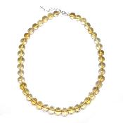 Citrine Naturelle Collier Boule