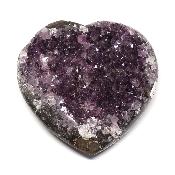 Améthyste d'Uruguay Coeur 2566