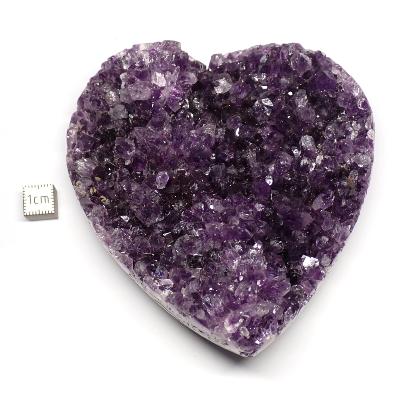Améthyste d'Uruguay Coeur 2571