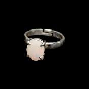 Opale d'Ethiopie Bague en Argent 2770