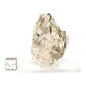 Tourmaline Verte sur gangue pierre brute 2968