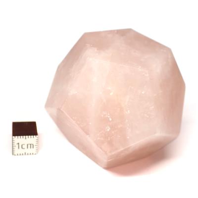 Quartz Rose Dodécaèdre 3017