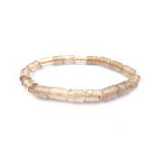 Cristal Rutile (Quartz Rutile) Bracelet Tube