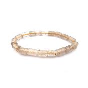 Cristal Rutile (Quartz Rutile) Bracelet Tube