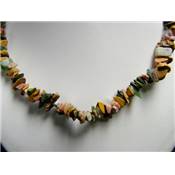 Jaspe Orbiculaire Collier Baroque